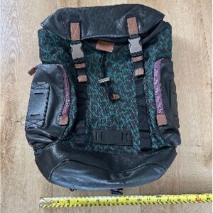 Disney X Coach Ranger Backpack with Wavy Animal Print. LARGE